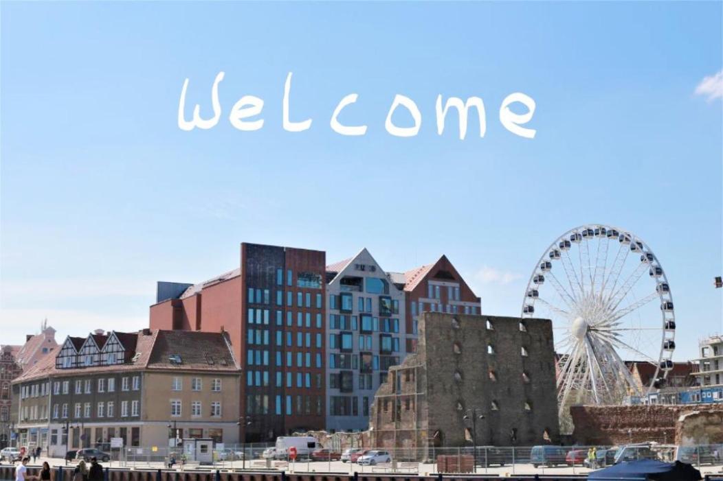 Nowe Mieszkanie W Riverside W Centrum Starego Miasta II Z Parkingiem Gdańsk Buitenkant foto