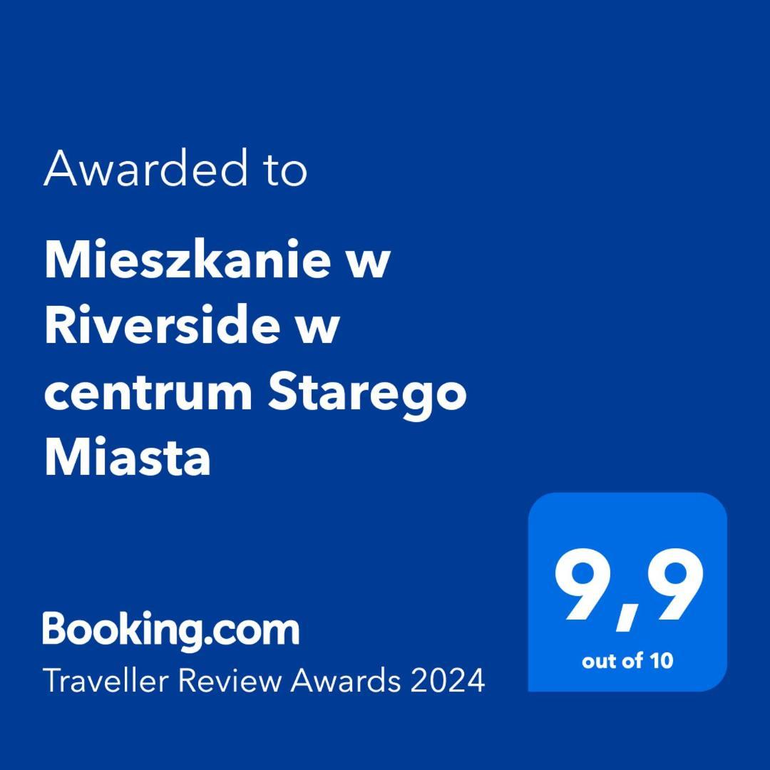 Nowe Mieszkanie W Riverside W Centrum Starego Miasta II Z Parkingiem Gdańsk Buitenkant foto